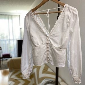 Abercrombie Long Sleeve Blouse